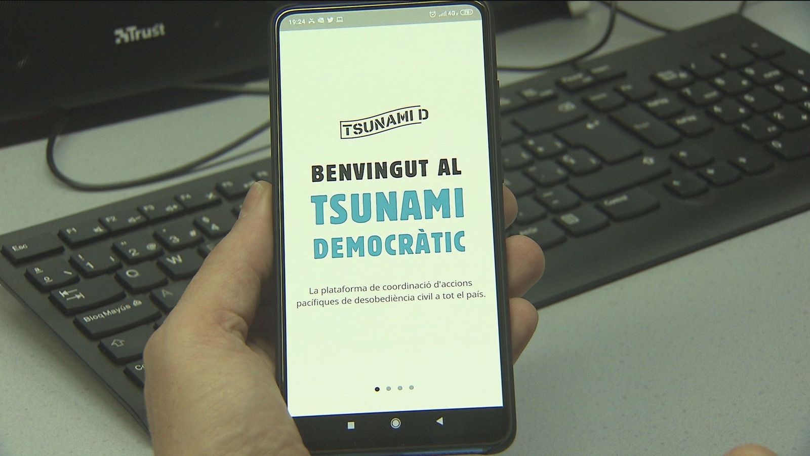 ¿Quién está detrás de 'Tsunami Democratic'?