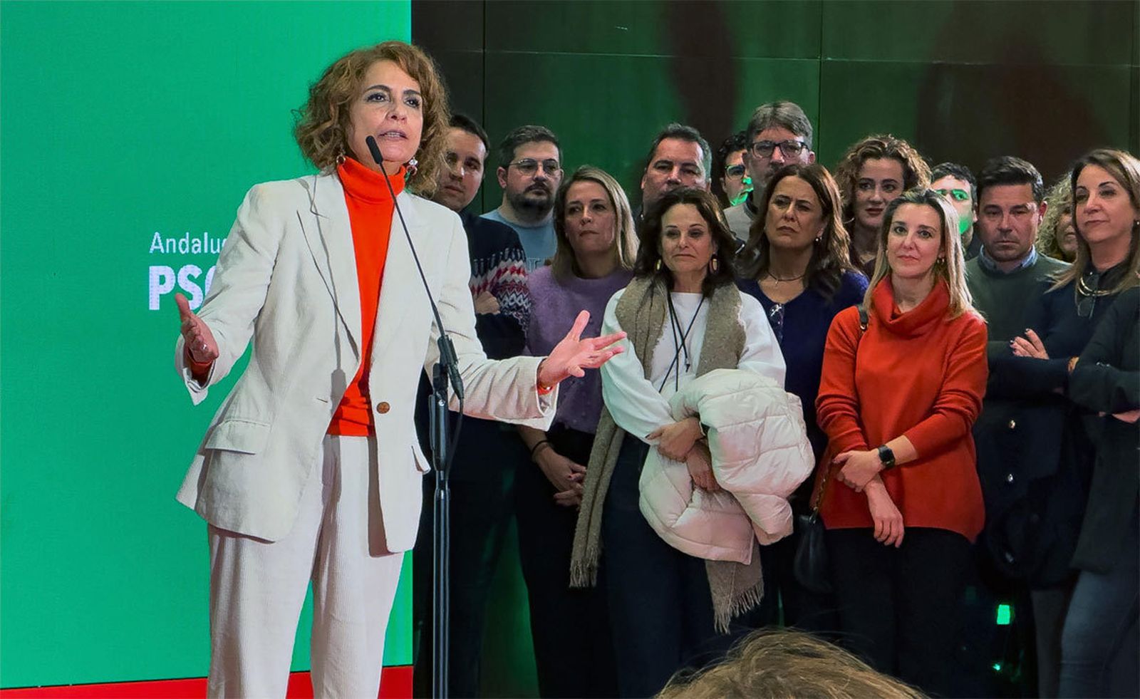 Maria Jesús Montero presenta su candidatura a las primarias del PSOE andaluz