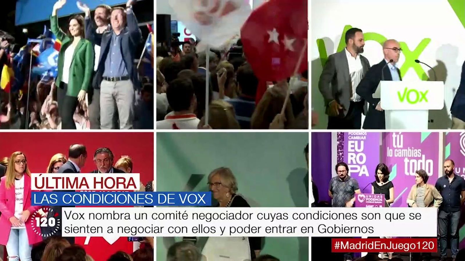 Madrid, juego de pactos