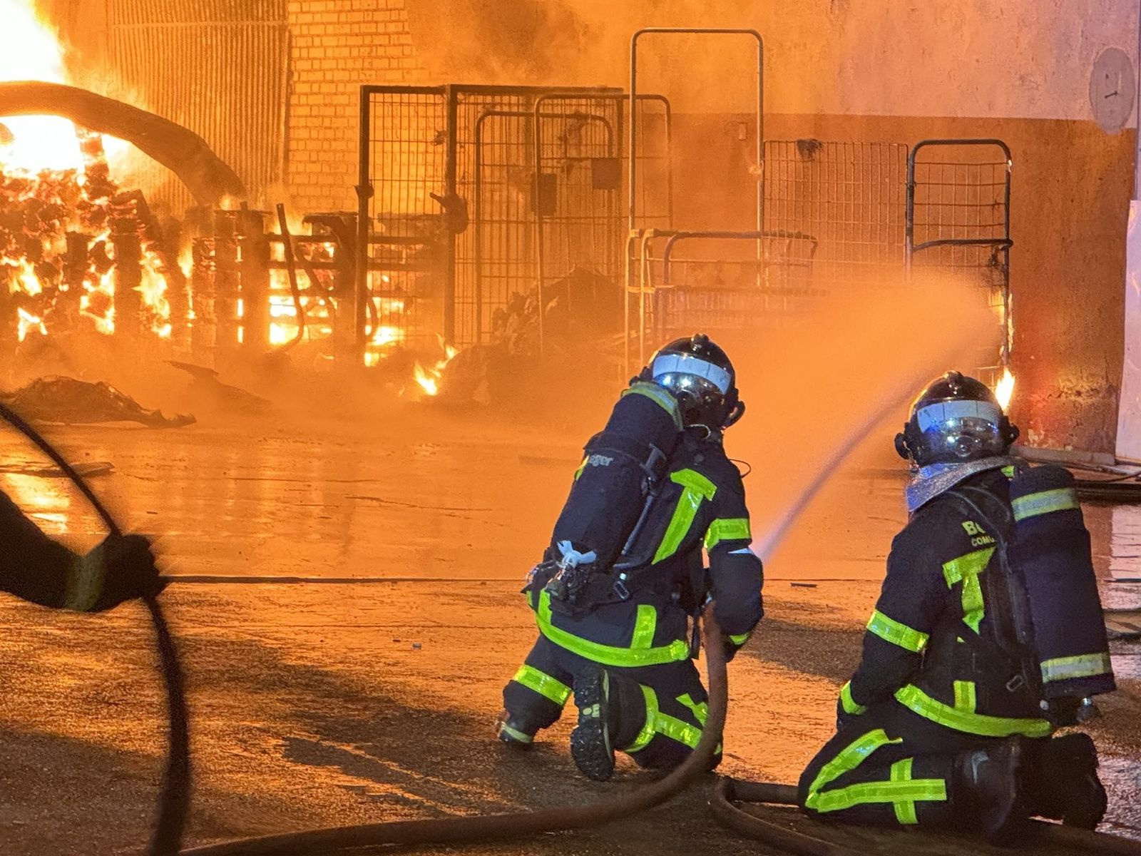 Incendio en Tres Cantos
