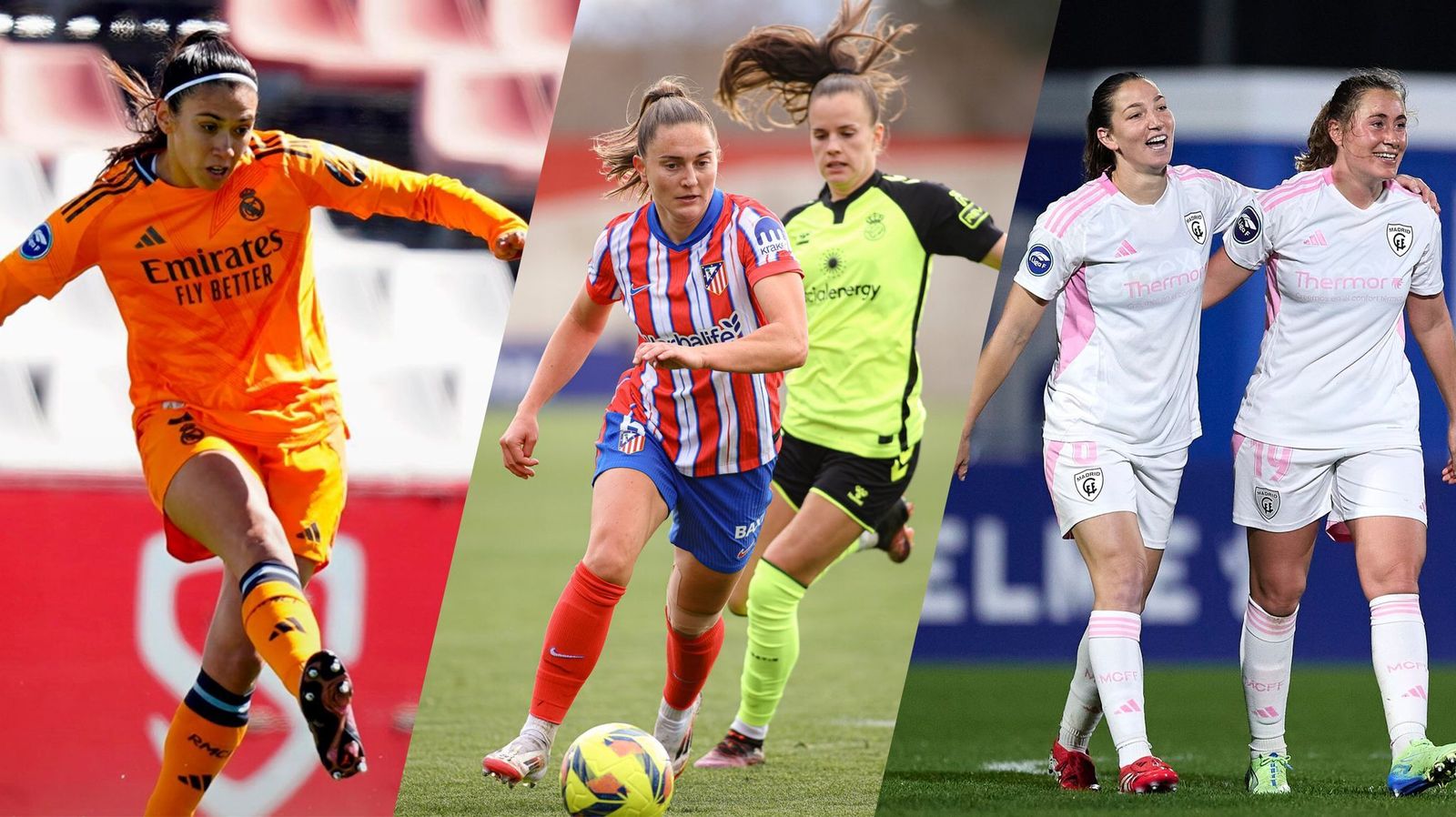 Real Madrid, Atlético y Madrid CFF