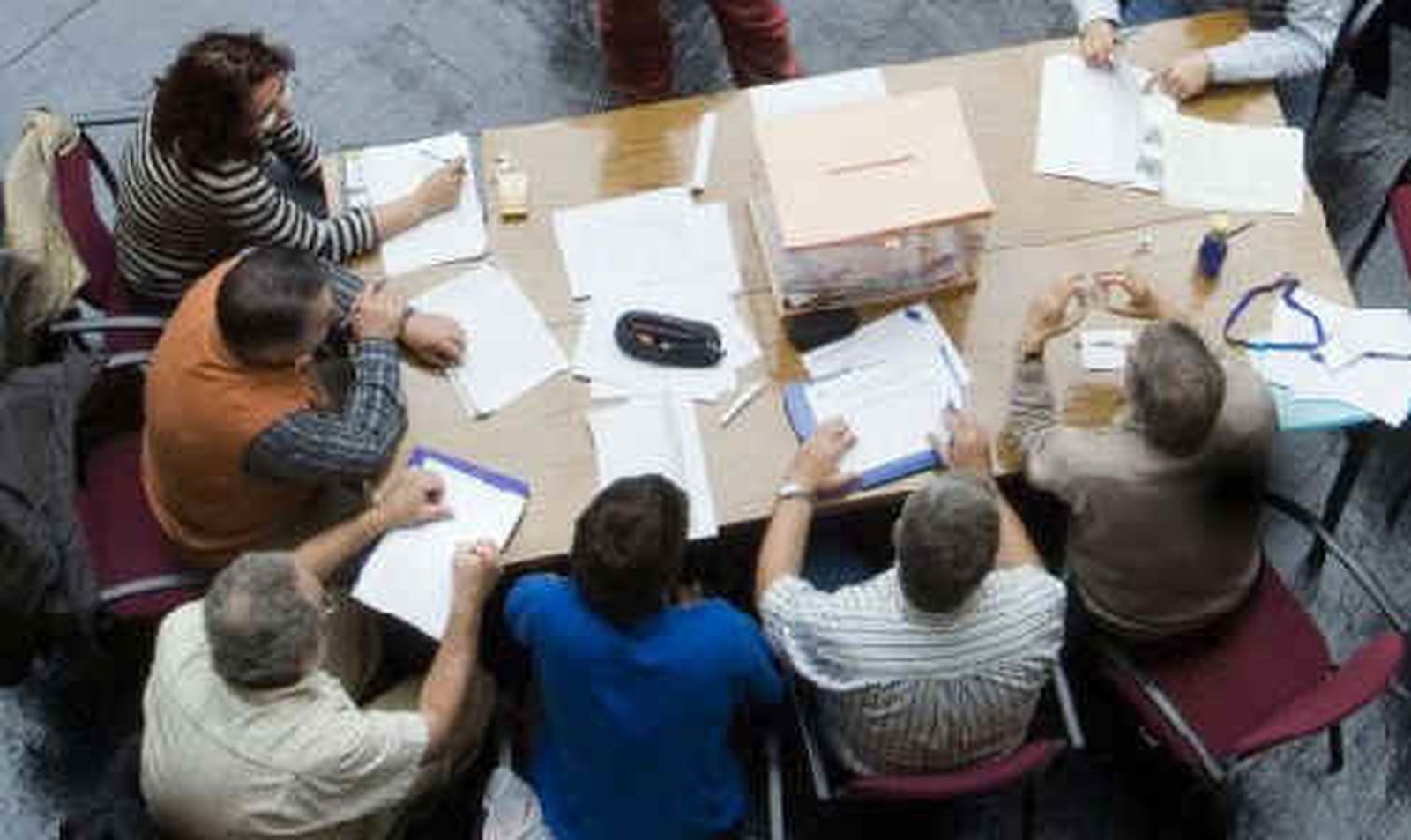Los miembros de las mesas electorales cobrarán 62,61 euros