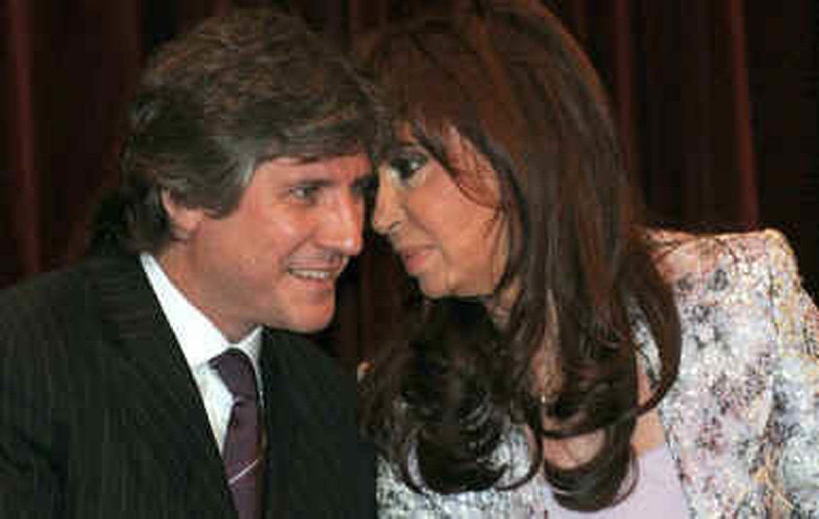 El ministro de Economía Amado Boudou, candidato a vicepresidente de Argentina