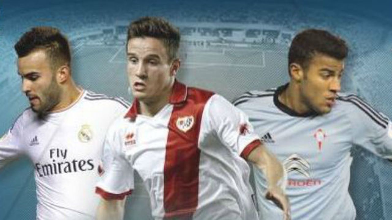 Jesé, Saúl y Rafinha