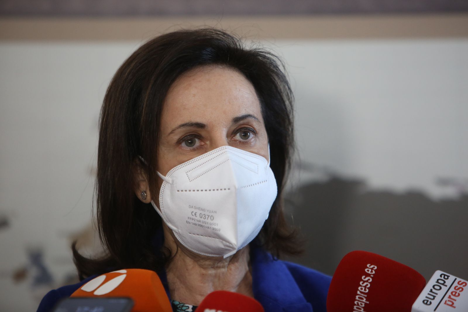 La ministra de Defensa, Margarita Robles