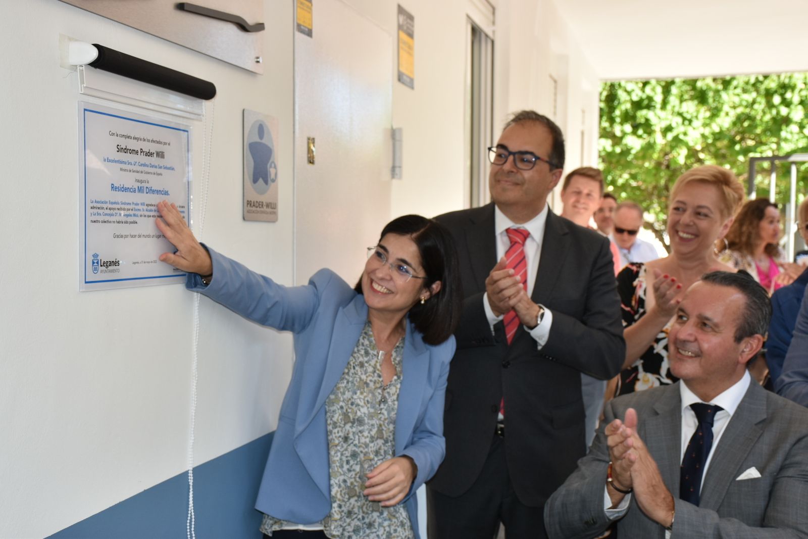 Inauguración en Leganés del primer centro nacional para adultos aquejados del síndrome de Prader-Willi