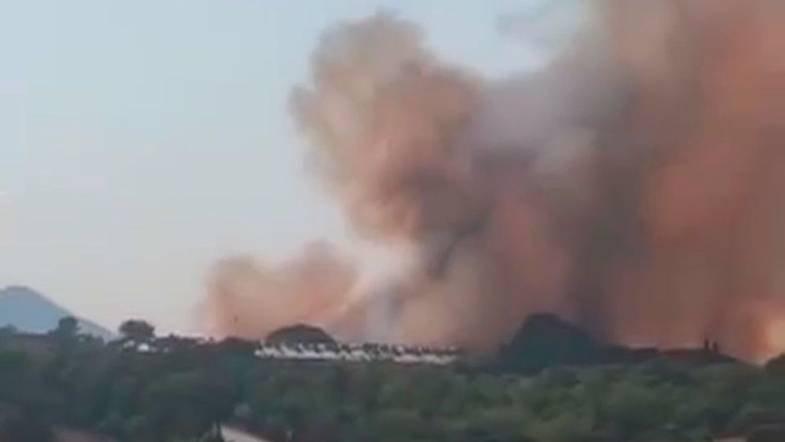 Perimetrado y estabilizado un incendio forestal sin causar daños materiales ni personales en Villalbilla