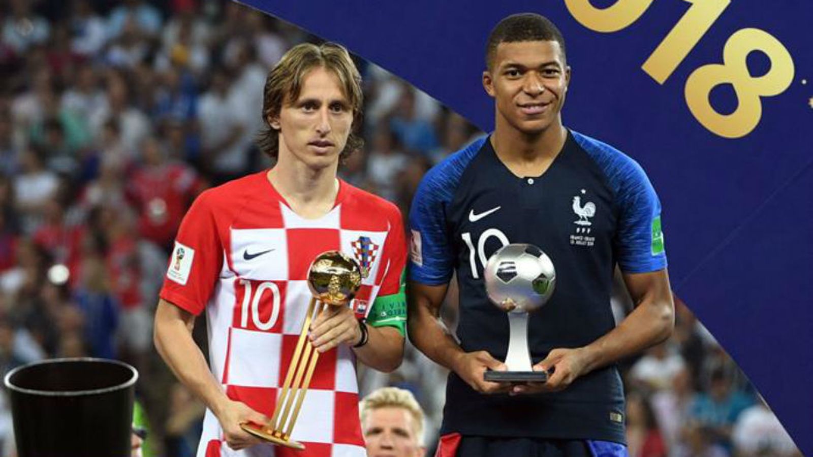 Modric y Mbappe