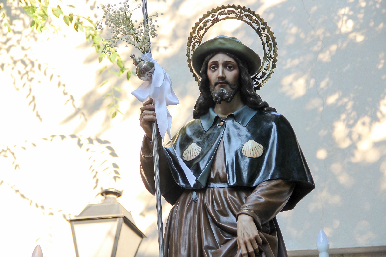 Imagen del paso procesional de San Roque,  en Arganda del Rey