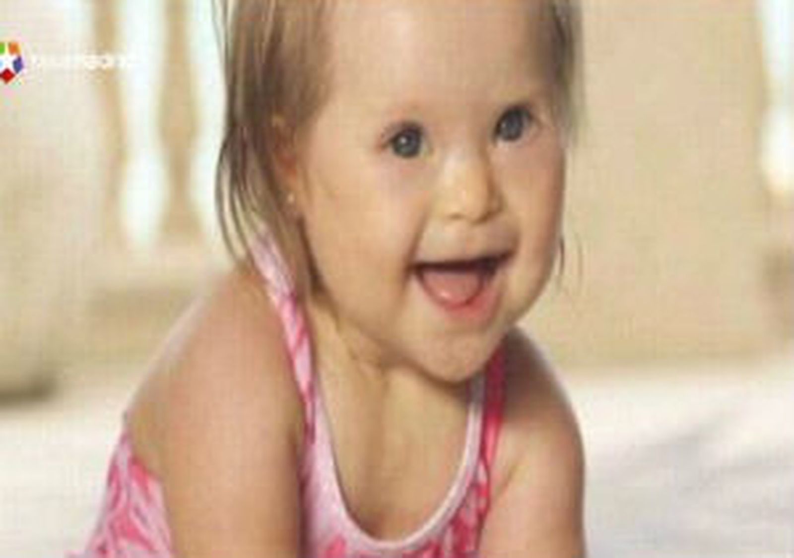 Valentina, modelo infantil con síndrome de Down