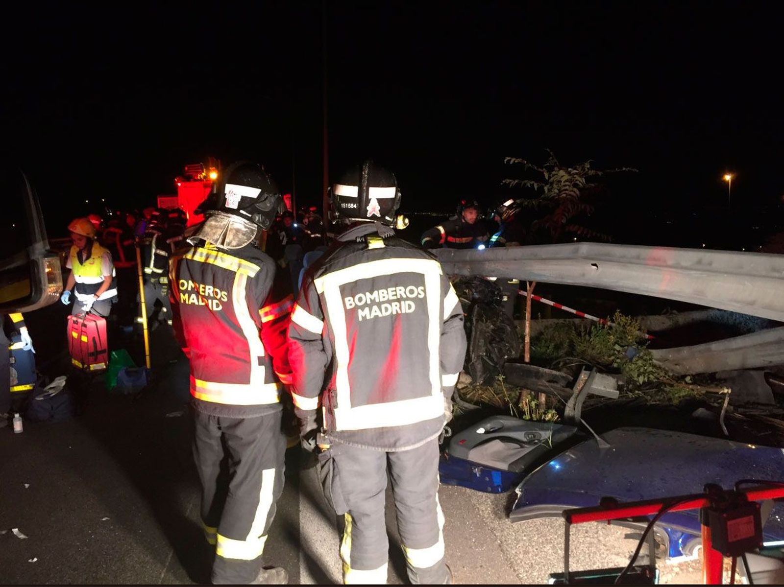 Fallece un joven en un accidente de tráfico en la M-50