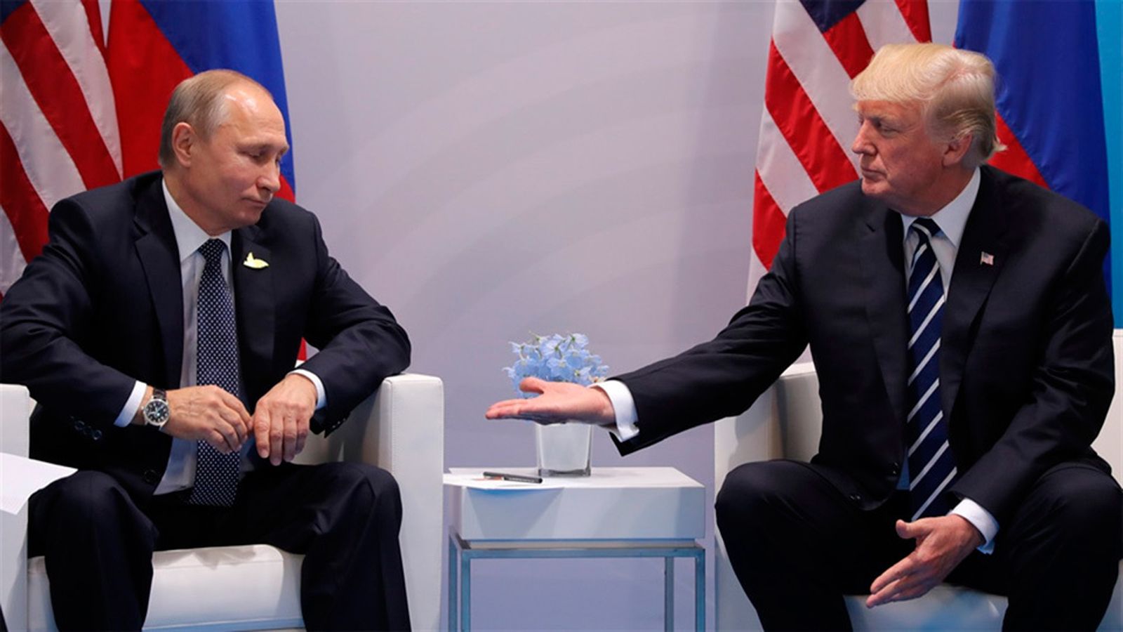 Vladimir Putin y Donald Trump