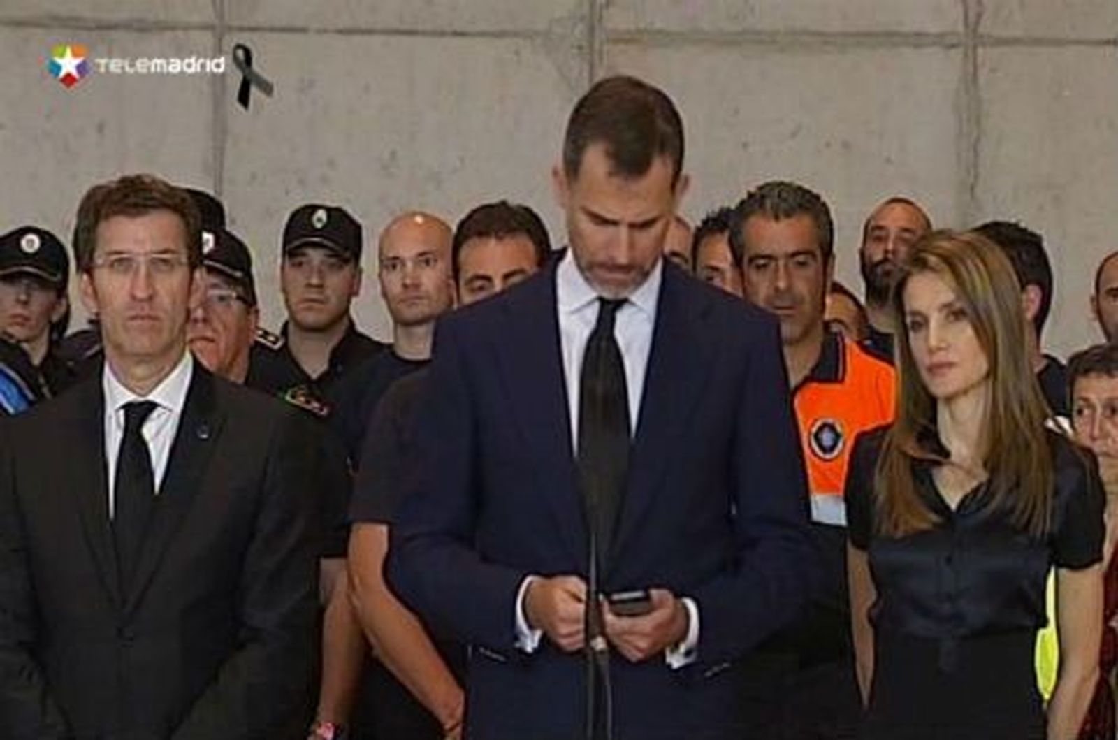 El Príncipe subraya la "espectacular reacción" ciudadana ante la tragedia