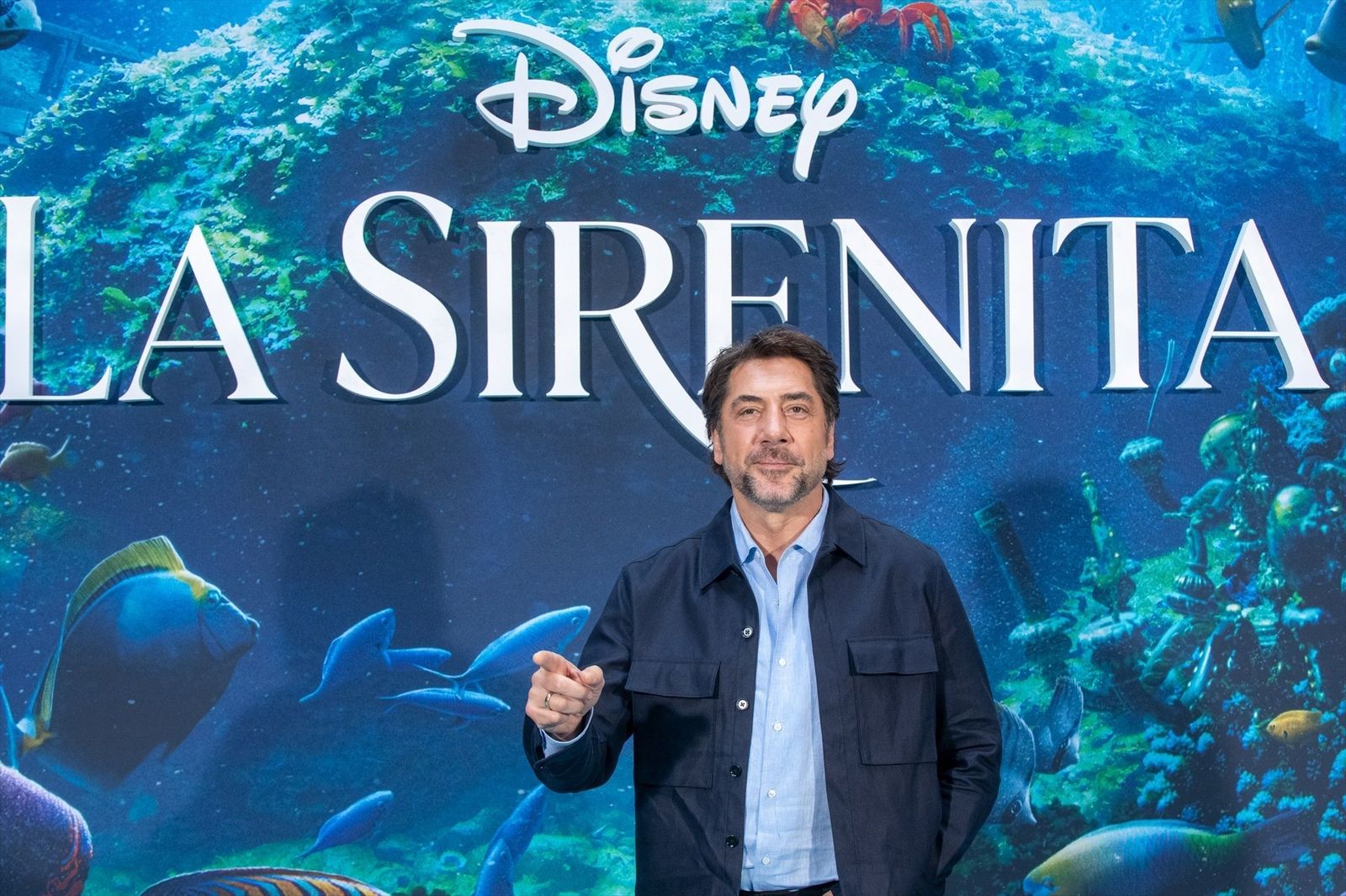 Javier Bardem presenta 'la Sirenita' en Madrid