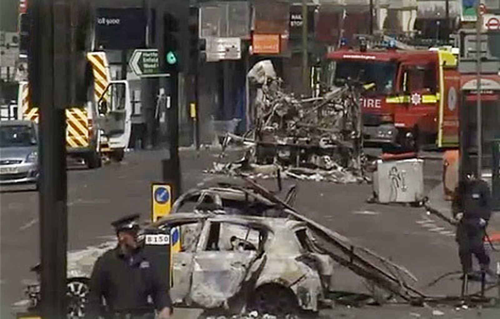 carrusel disturbios londres