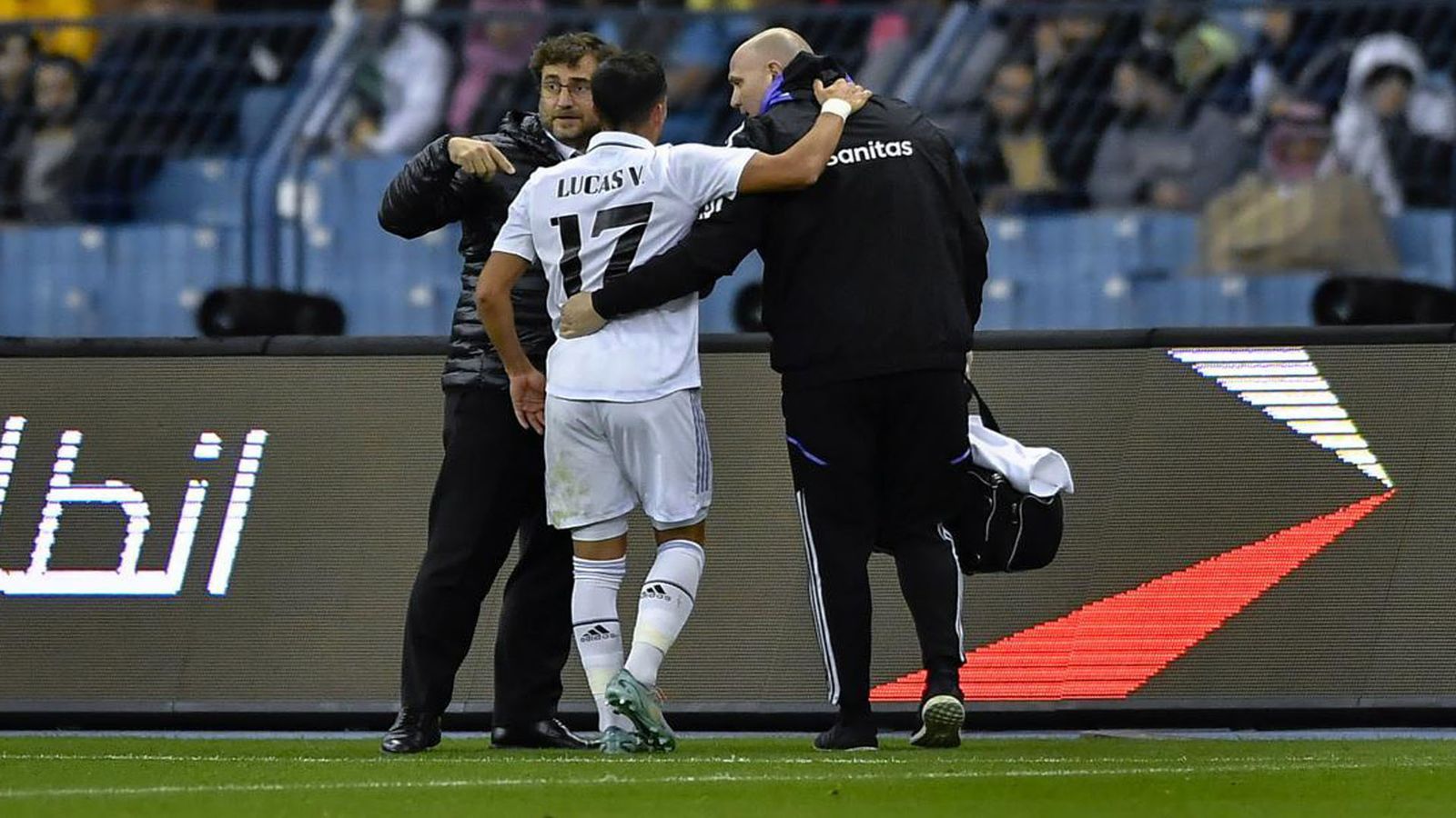 Lucas Vázquez, un mes y medio de baja