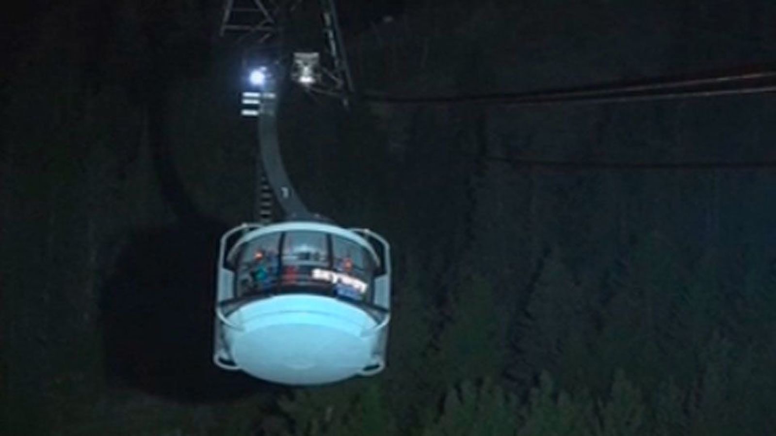 Reparado el teleférico del Mont Blanc y rescatadas las 33 personas atrapadas