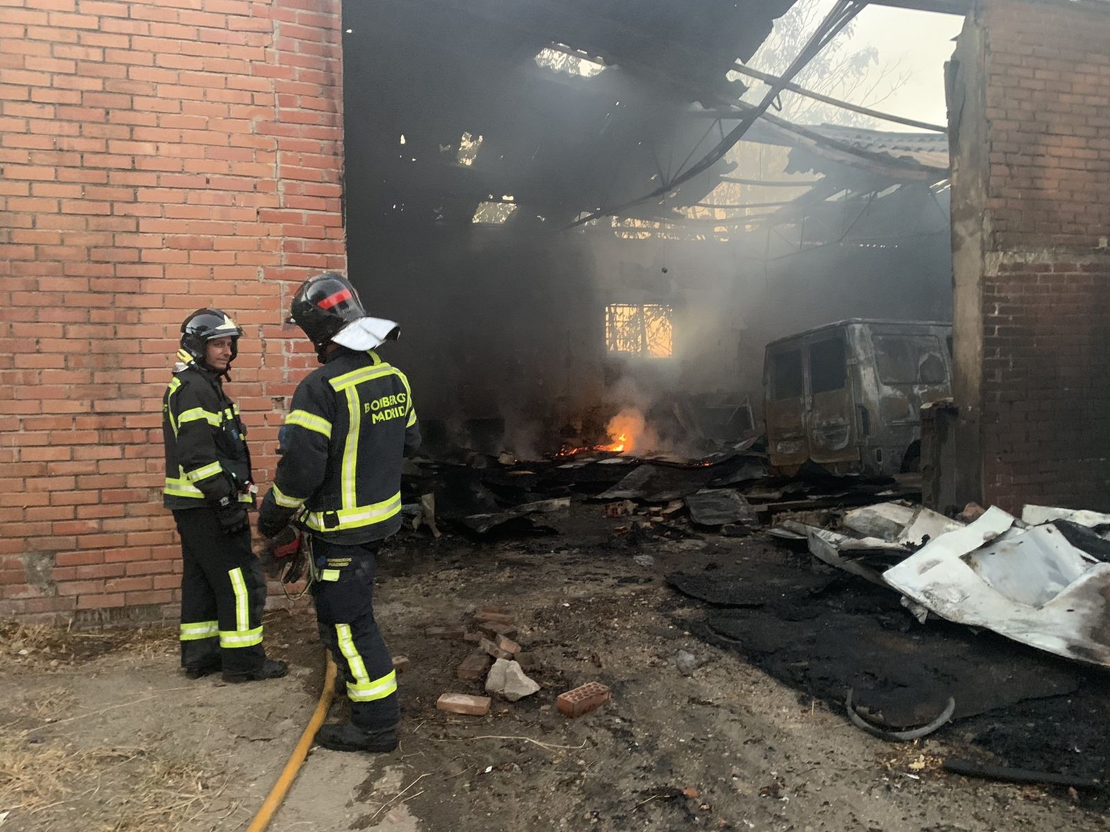 Incendio Cañada Real