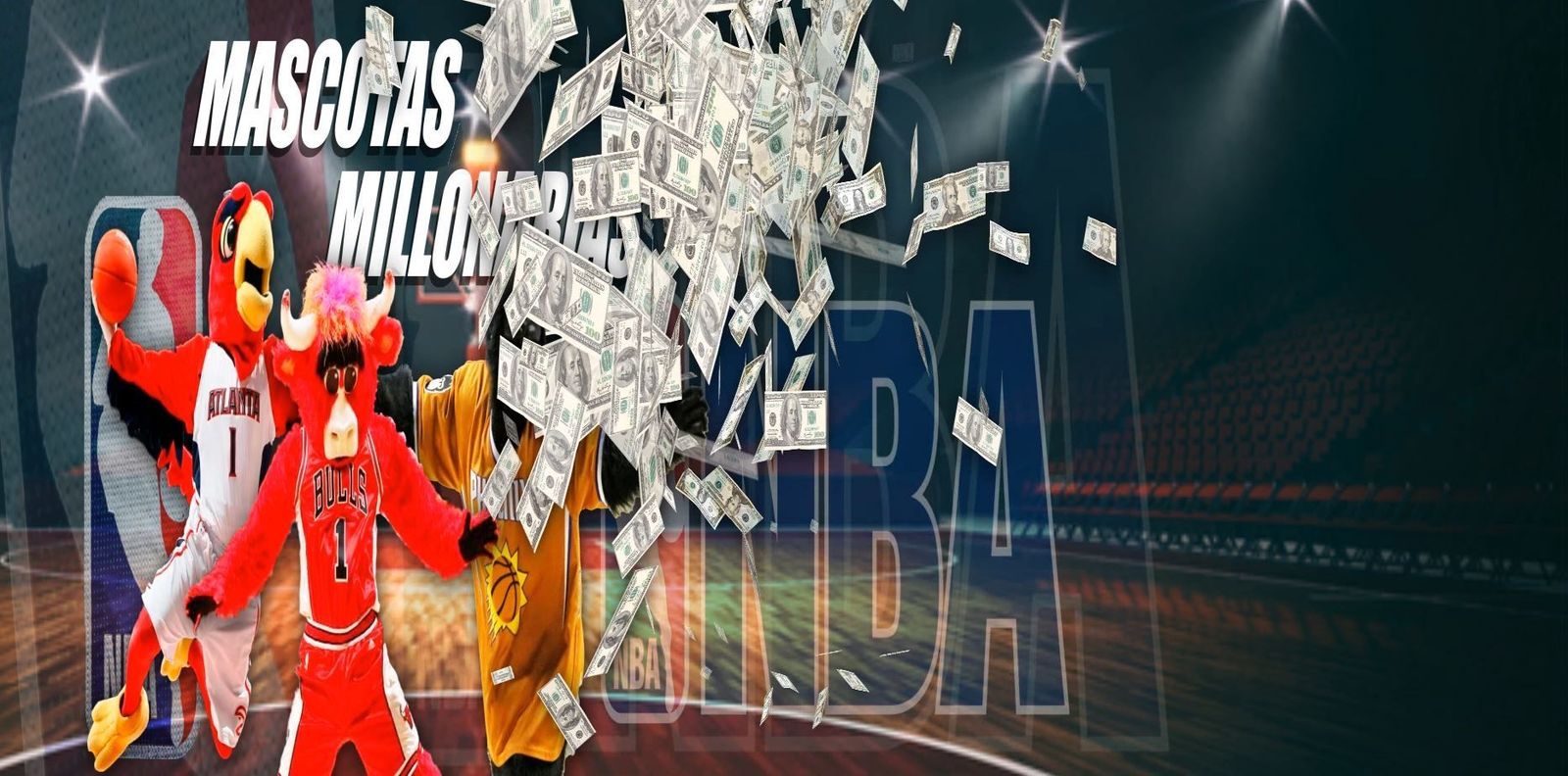 Las mascotas de la NBA y sus increíbles salarios