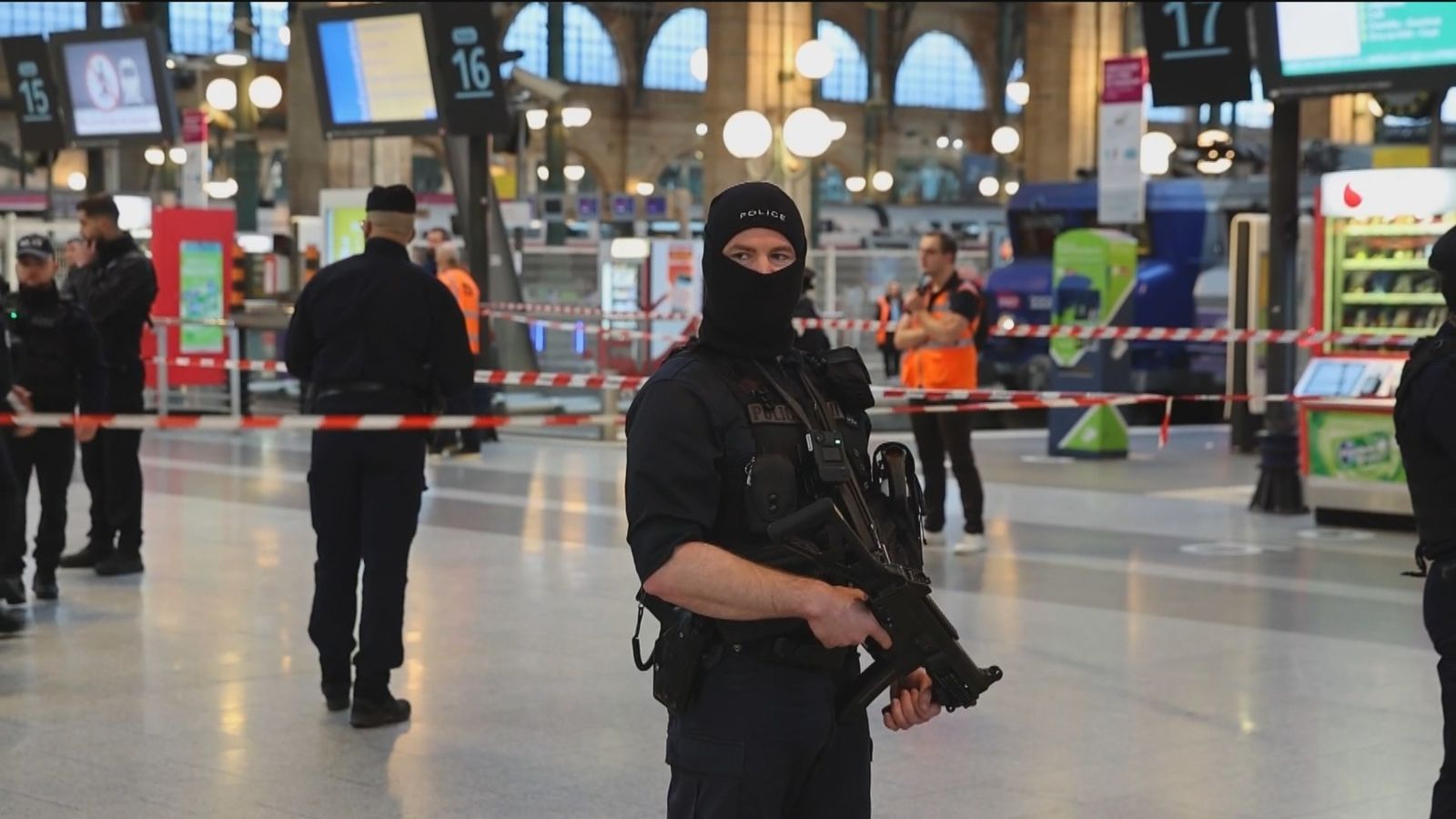 Ataque en la Estación del Norte de París