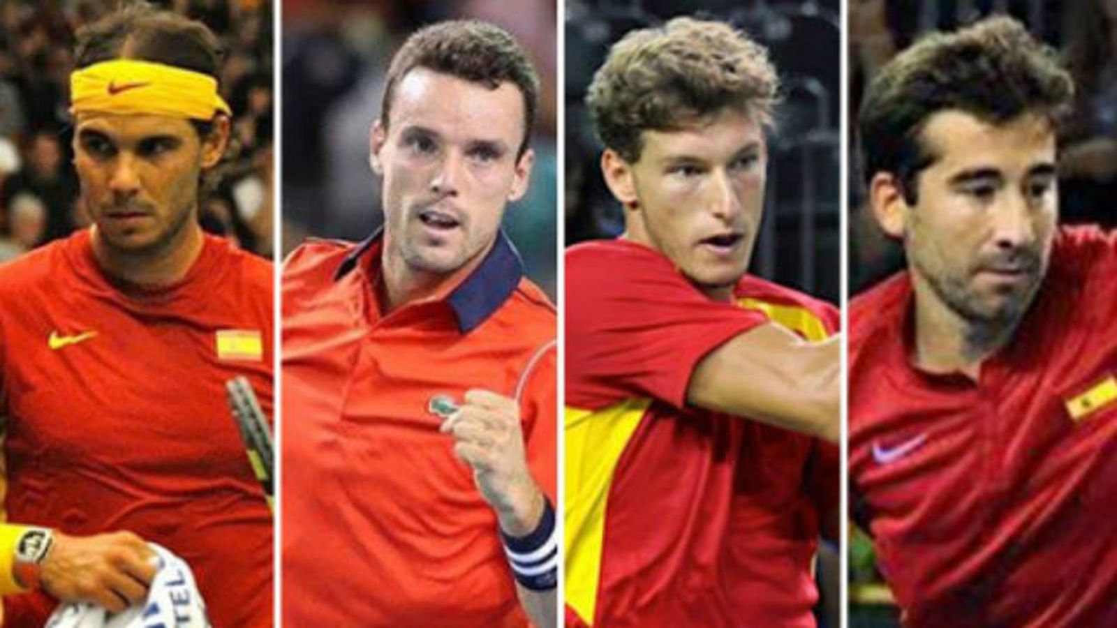 Nadal, Bautista, Carreño y Marc López