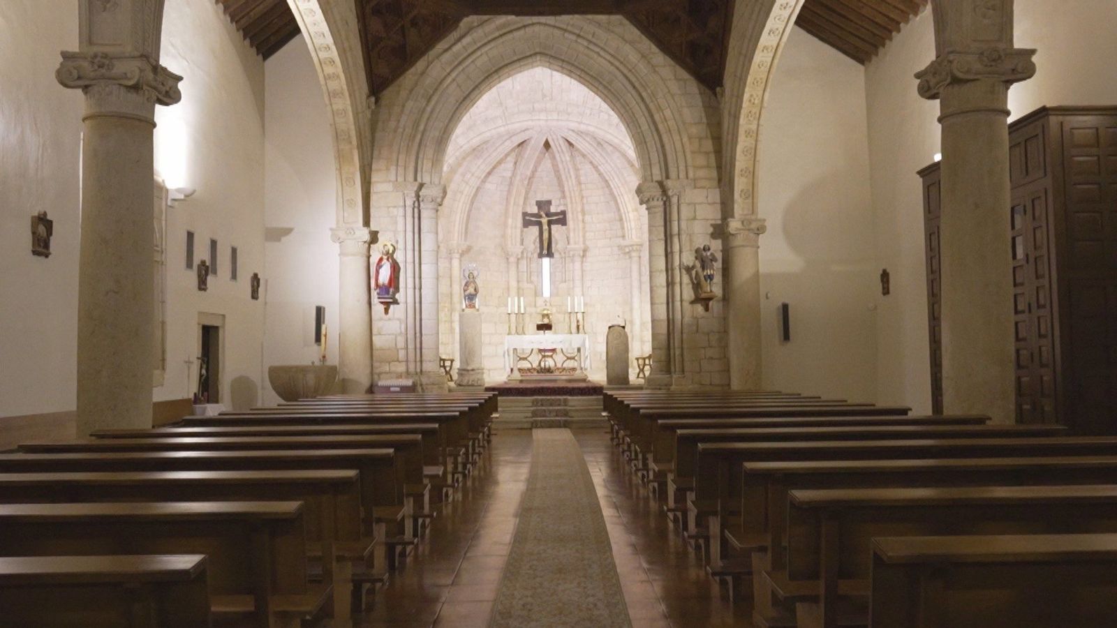 La Iglesia San Juan Bautista, un edifico con vestigios románicos, visigodos y musulmanes