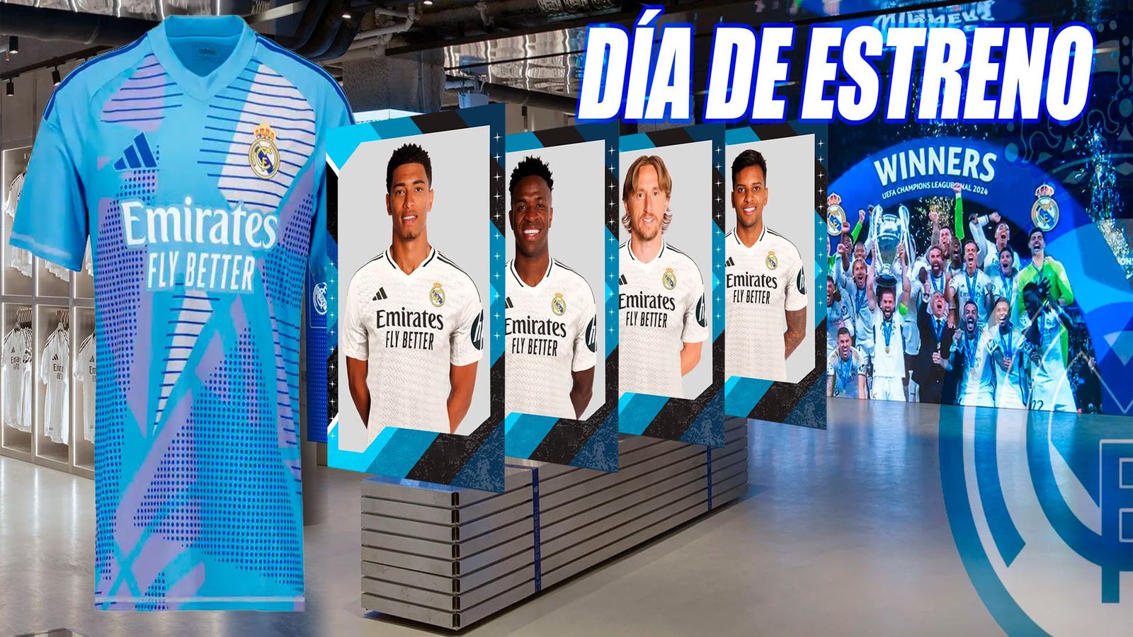 Nueva camiseta del Real Madrid