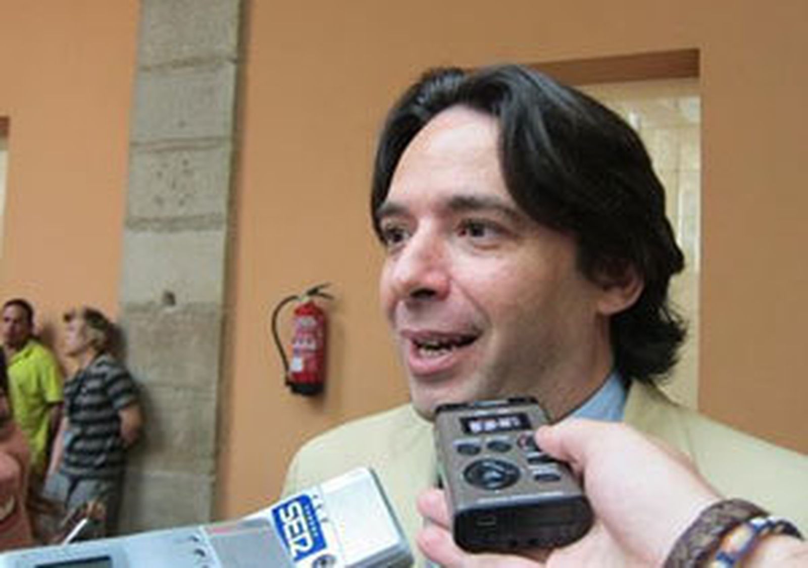 El consejero de Economía y Hacienda, Percival Manglano
