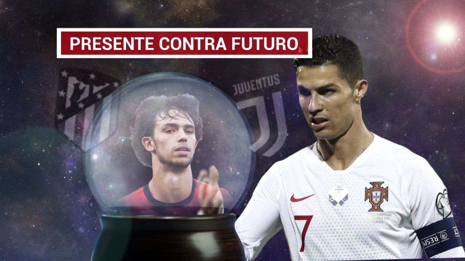 Cristiano y el Juventus miden al Atlético