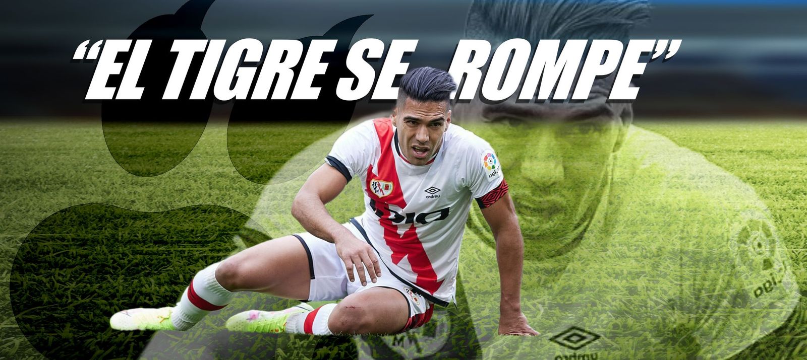 Falcao, rotura en el aductor derecho, estará un mes de baja
