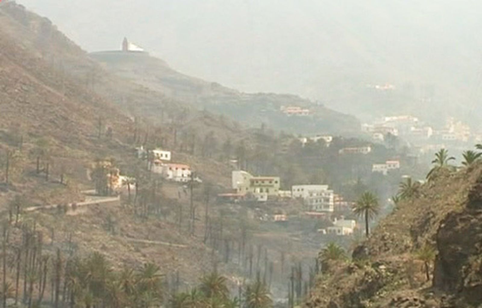 Incendio en la Gomera para carrusel