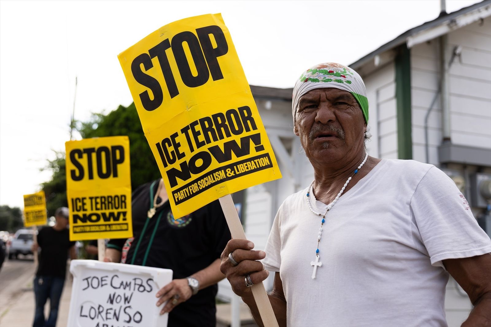 Protestas contra el ICE en Texas