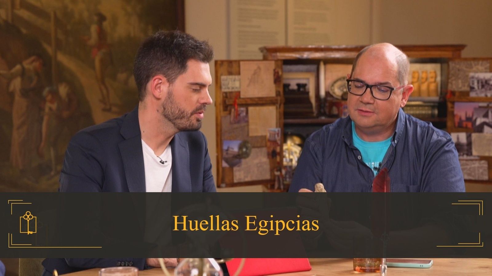 Cuarto de Maravillas: huellas egipcias