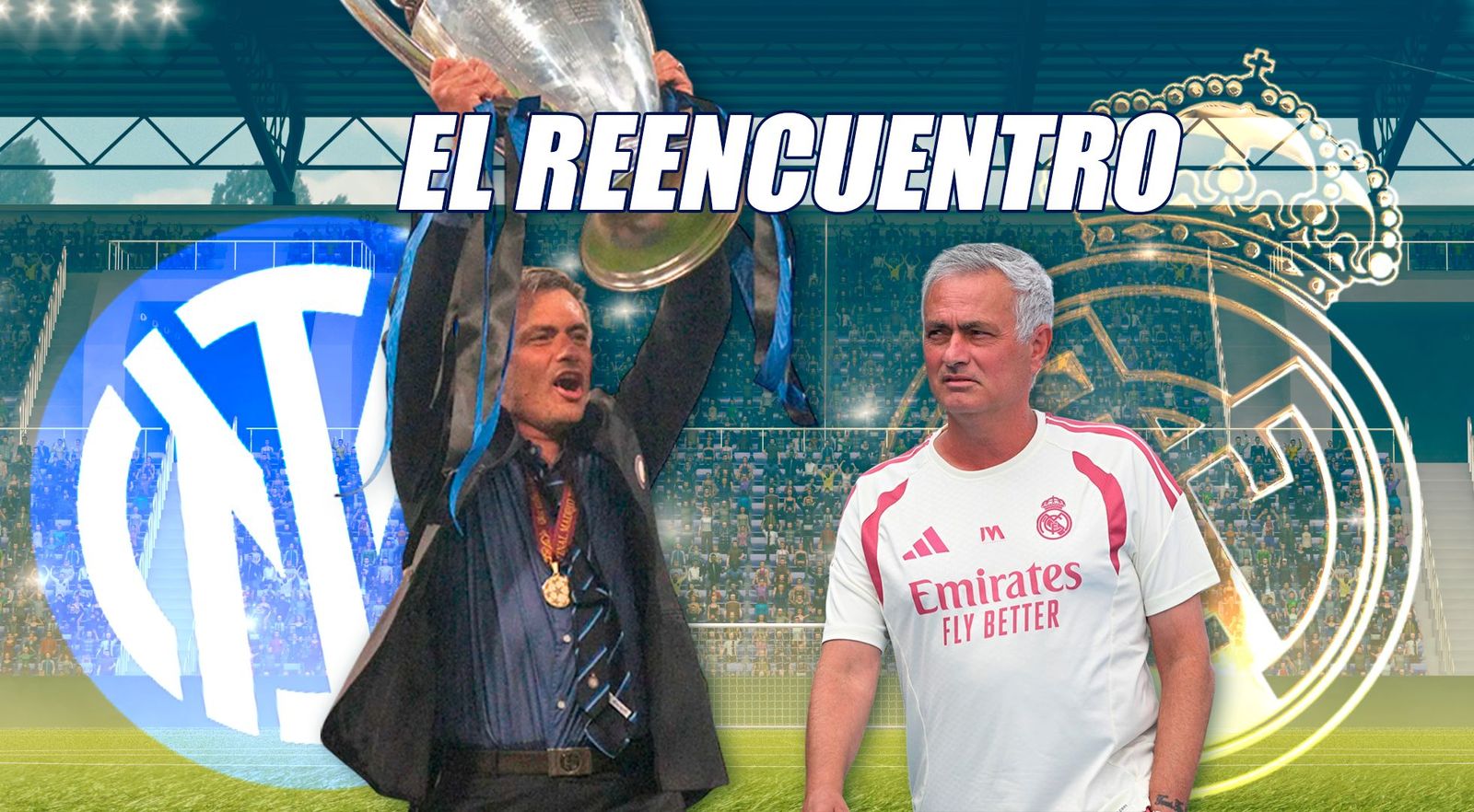 Mourinho-Inter de Milán, un reencuentro inolvidable