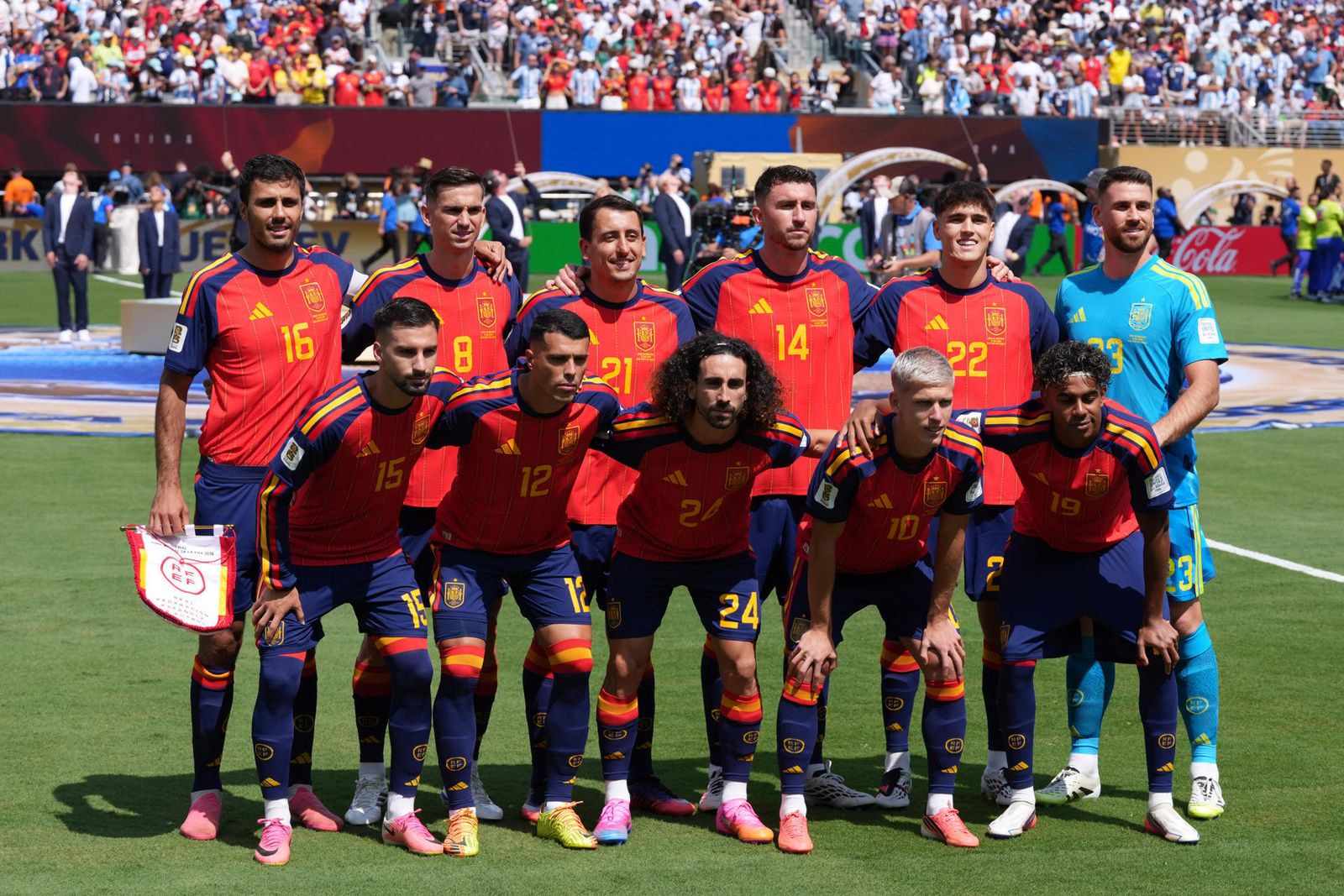 Alineación de la Selección española