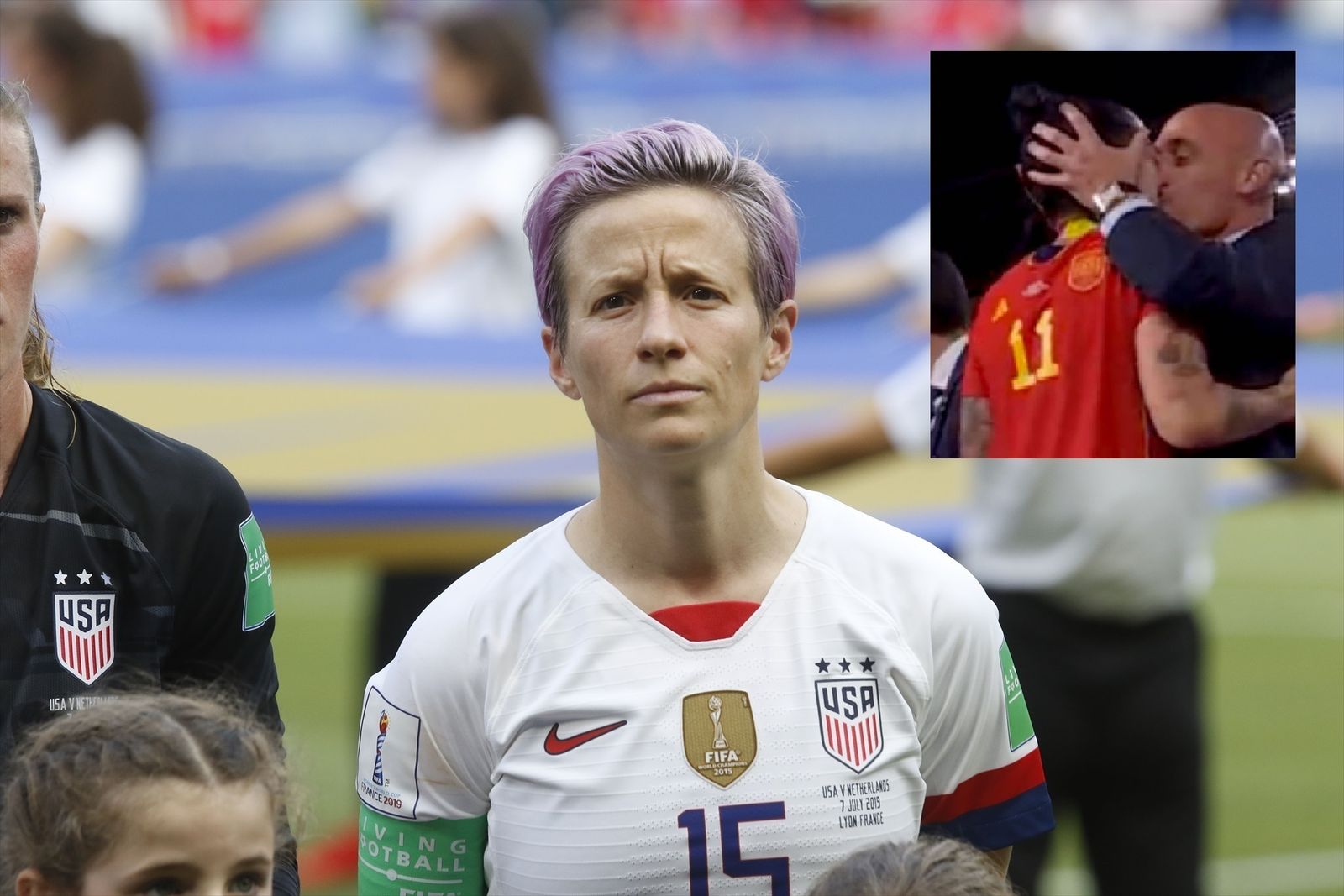 Rapinoe acusa a Rubiales