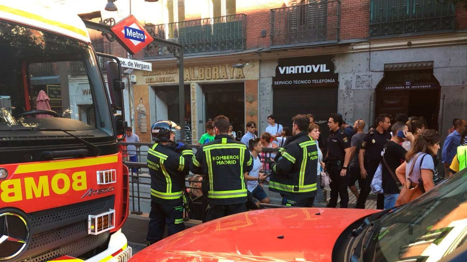 Explota un ordenador en un vagón de Metro