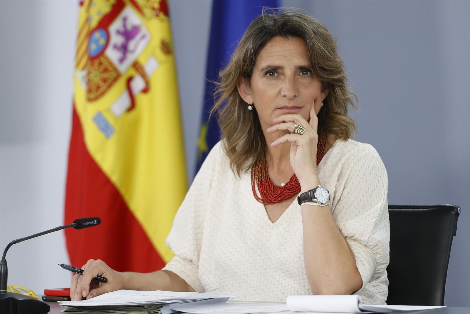 Ribera discrepa de Hacienda y cree que el impuesto a las energéticas deberá “amoldarse” a cada Estado miembro