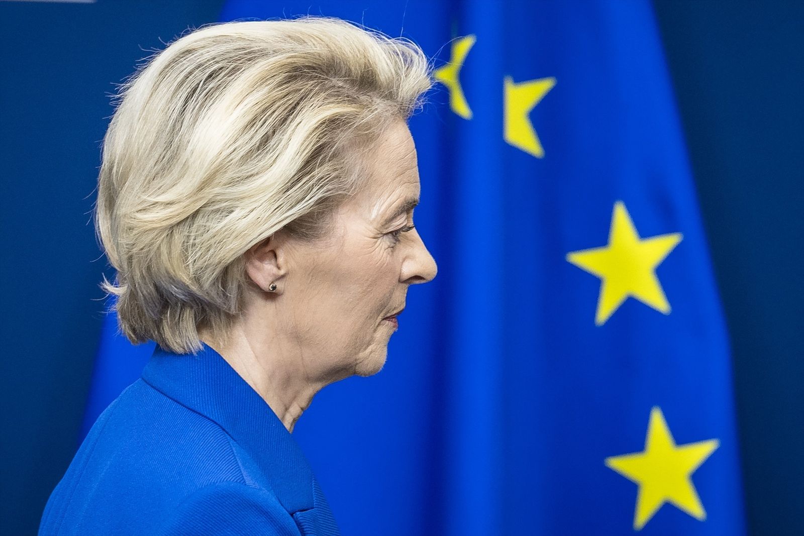 La presidenta de la Comisión Europea, Ursula von der Leyen