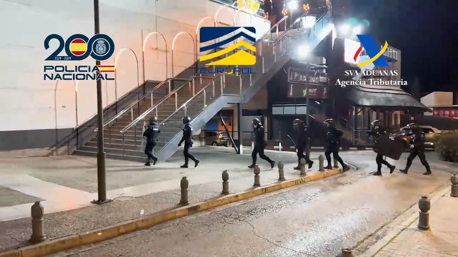 Operación contra el tráfico de droga oculta en fruta