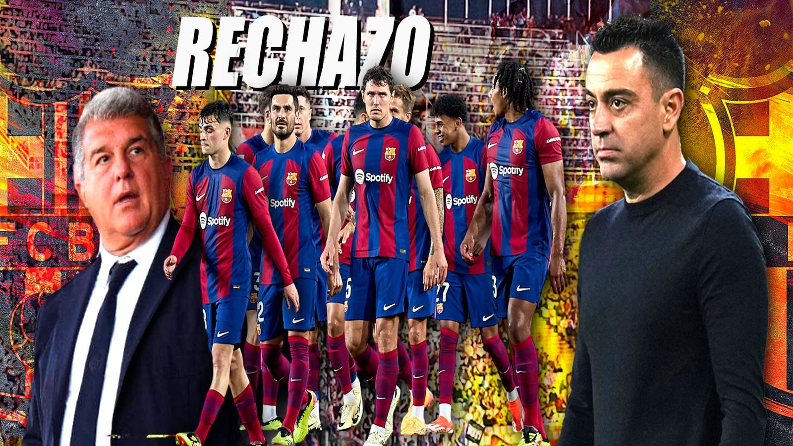 Xavi y Laporta, abucheados en la victoria del Barcelona ante la Real Sociedad