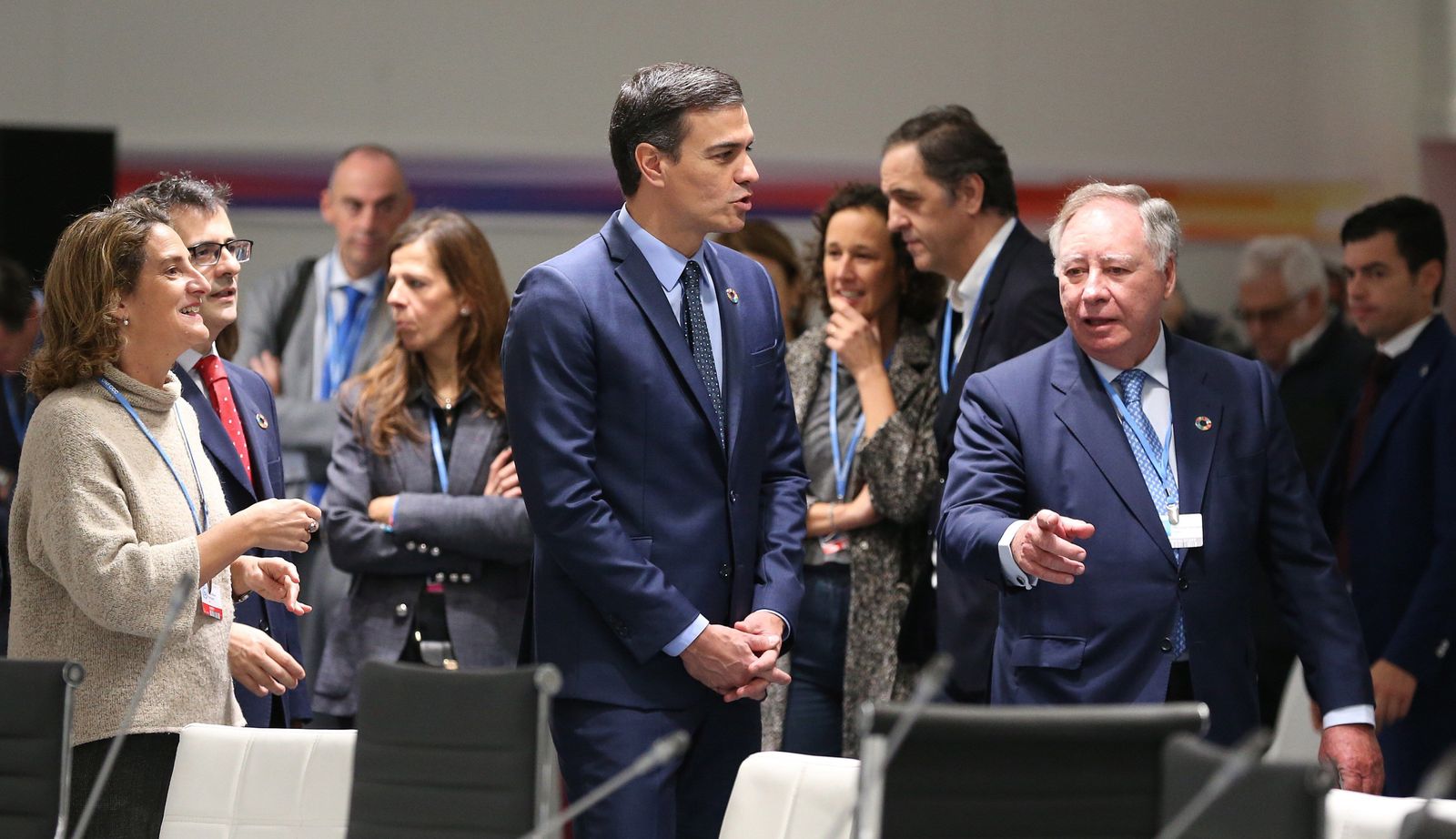 España "entrega" simbólicamente a la ONU las instalaciones de la COP25