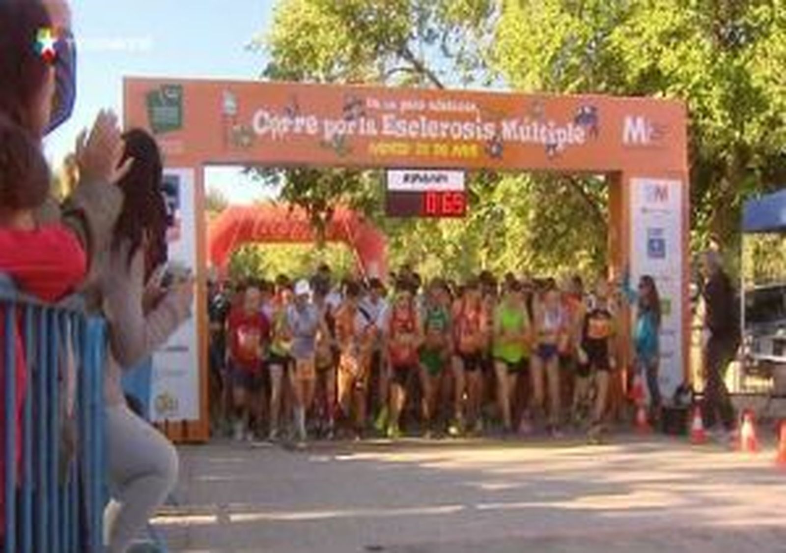 Sudando la camiseta en apoyo a las personas con esclerosis múltiple