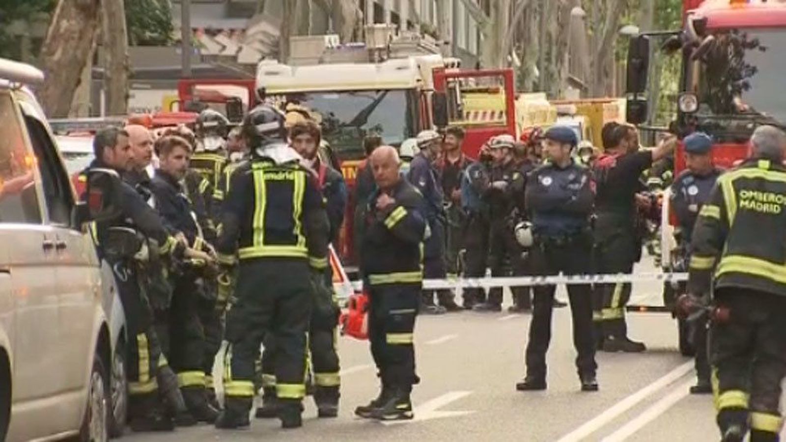 Encuentran sin vida al segundo desaparecido en el derrumbe de Chamberí
