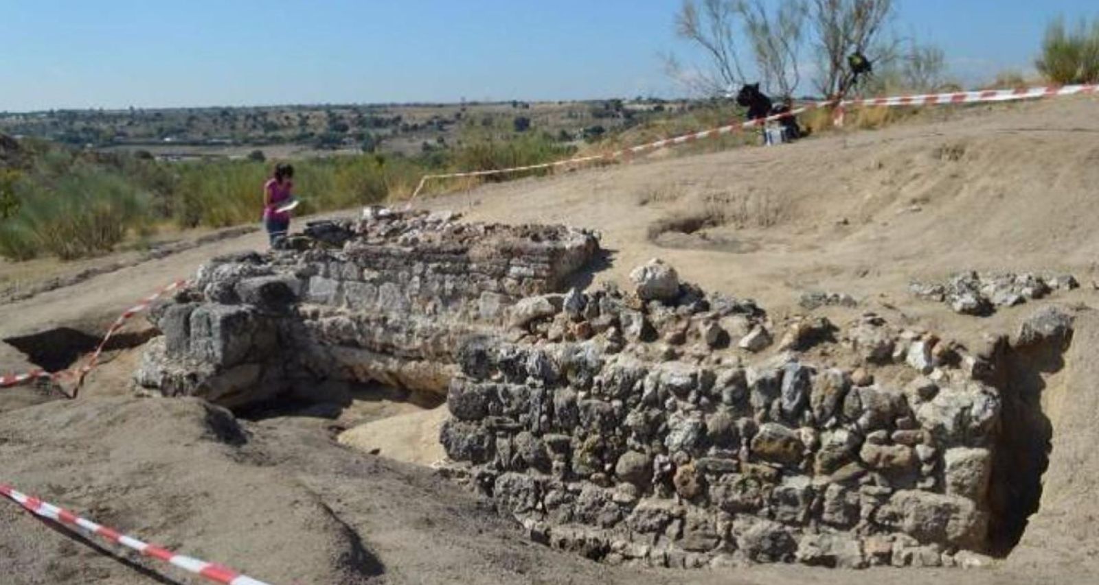 Yacimiento musulmán de Calatalifa,  en Villaviciosa de Odón