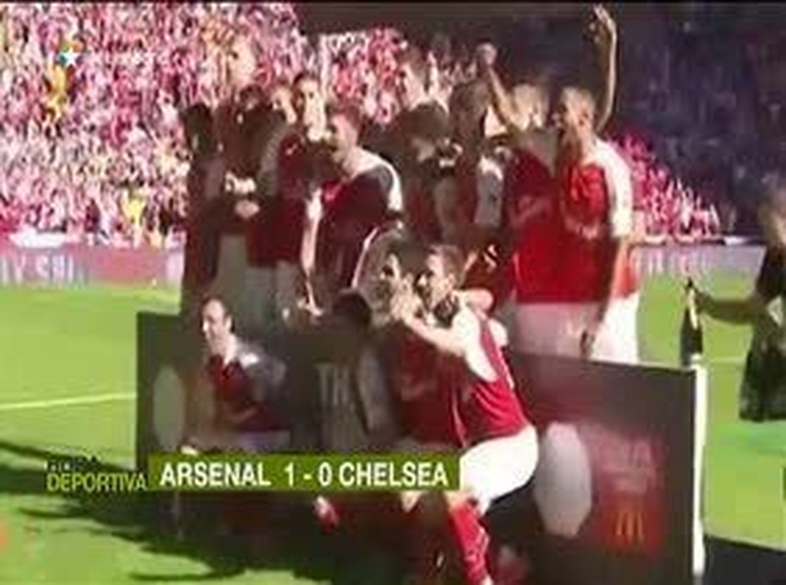 1-0. El Arsenal gana la Community Shield al Chelsea