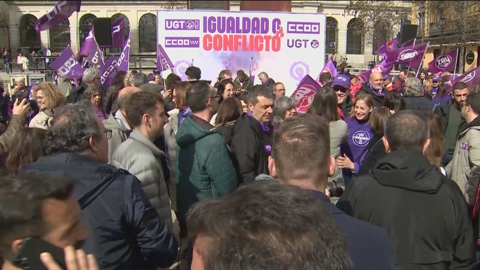 Los sindicatos reclaman más y mejores oportunidades para las mujeres trabajadoras