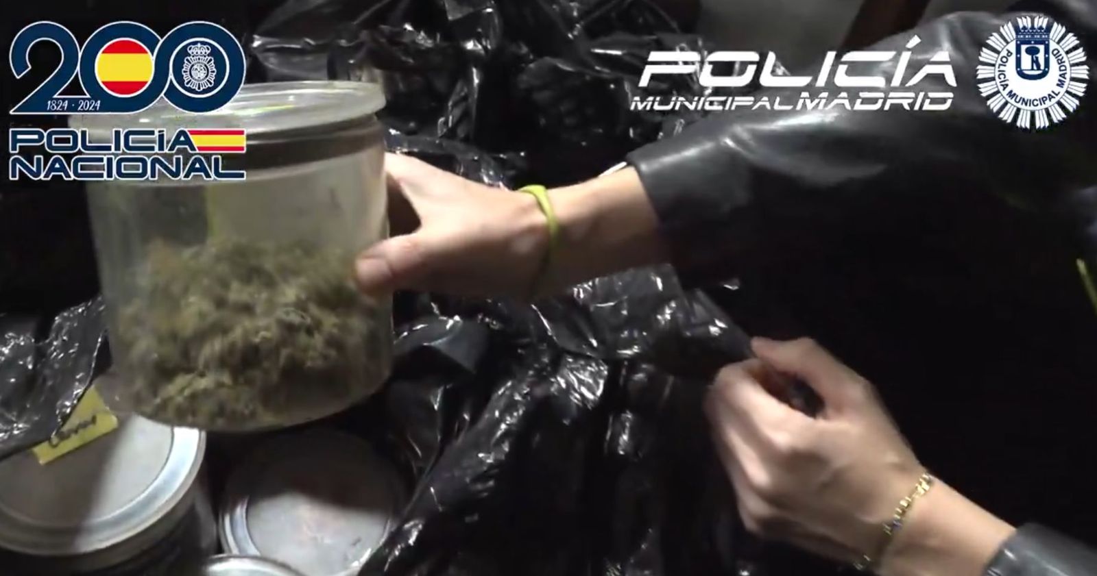 Incautados 14 kilos de hachís y marihuana en un local de "terapias alternativas" de la calle Claudio Coello