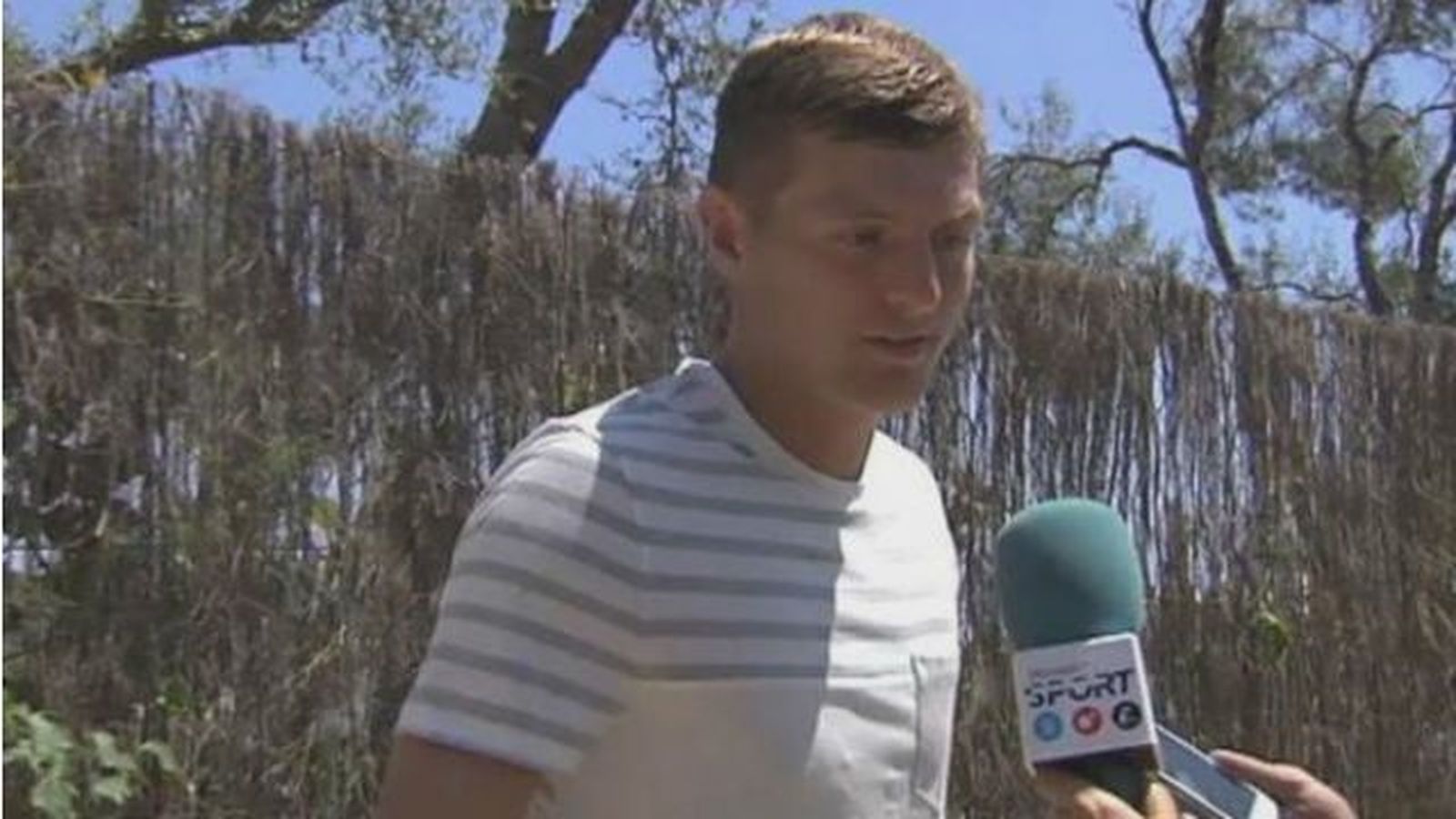 Kroos: 'Mañana o pasado voy a Madrid'