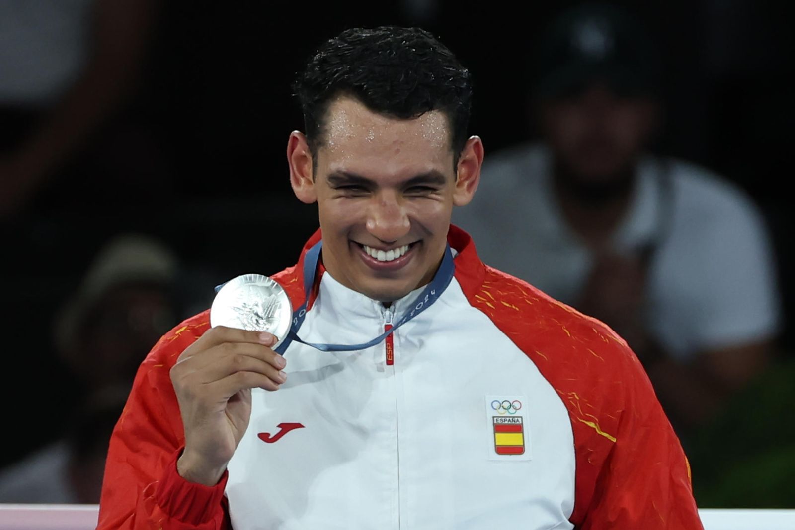 Ayoub Ghadfa, plata en boxeo +92 kilos en París 2024